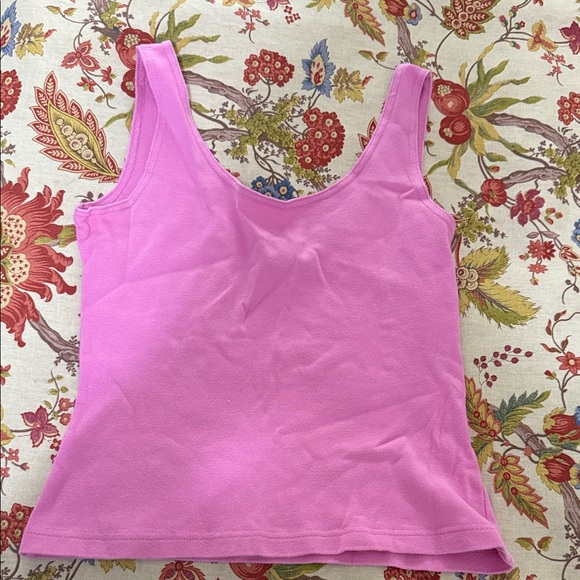 Pink Women's Tank Top - Picture 1 of 2